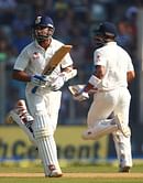 Vijay hits hundred as India march towards England's 400