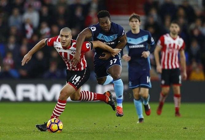 Boufal bullet fires Southampton to home win over Middlesbrough