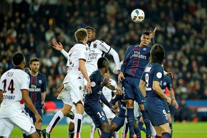 Nice back on top of Ligue 1 with 2-2 draw at PSG