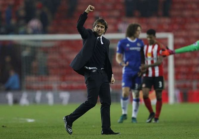 Conte says it will be a happy Xmas for high-flying Chelsea