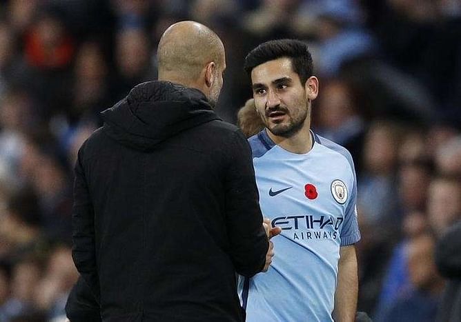 Manchester City's Gundogan suffers cruciate injury