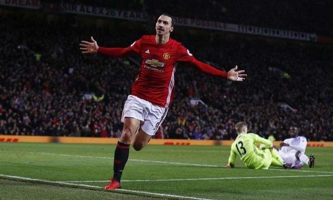 Record-seeking Zlatan Ibrahimovic believes United can still win title