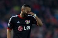MADRID, SPAIN - MARCH 17: Omer Toprak of Bayer 04 Leverkusen reacts during the UEFA Champions League round of 16 second leg match between Club Atletico de Madrid and Bayer 04 Leverkusen at Vicente Calderon Stadium on March 17, 2015 in Madrid, Spain. (Photo by Gonzalo Arroyo Moreno/Getty Images)