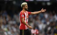 MANCHESTER, ENGLAND - AUGUST 13: Sunderland player Fabio Borini in action during the Premier League match between Manchester City and Sunderland at Etihad Stadium on August 13, 2016 in Manchester, England. (Photo by Stu Forster/Getty Images)