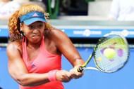 TOKYO, JAPAN - SEPTEMBER 25: Naomi Osaka of Japan competes against Caroline Wozniacki of Denmark during women's singles Final match day 7 of the Toray Pan Pacific Open at Ariake Colosseum on September 25, 2016 in Tokyo, Japan. (Photo by Koji Watanabe/Getty Images)