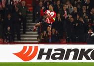 SOUTHAMPTON, ENGLAND - NOVEMBER 03: Virgil van Dijk of Southampton celebrates after scoring his team's first goal during the UEFA Europa League Group K match between Southampton FC and FC Internazionale Milano at St Mary's Stadium on November 3, 2016 in Southampton, England. (Photo by Ian Walton/Getty Images)