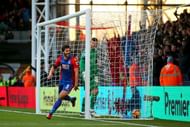 LONDON, ENGLAND - DECEMBER 03: James Tomkins of Crystal Palace celebrates scoring his team's second goal during the Premier League match between Crystal Palace and Southampton at Selhurst Park on December 3, 2016 in London, England. (Photo by Bryn Lennon/Getty Images)