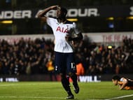 LONDON, ENGLAND - DECEMBER 14: Victor Wanyama of Tottenham Hotspur celebrates scoring his sides third goal during the Premier League match between Tottenham Hotspur and Hull City at White Hart Lane on December 14, 2016 in London, England. (Photo by Dan Mullan/Getty Images)