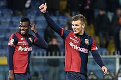 Genoa win Serie A match which started three months ago