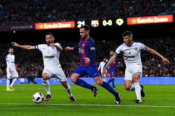 La Liga 2016/17: Luis Enrique says he had no doubts over Paco Alcacer after striker nets his first goal for Barcelona