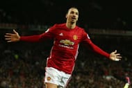 MANCHESTER, ENGLAND - DECEMBER 26: Zlatan Ibrahimovic of Manchester United celebrates after scoring his team's second goal during the Premier League match between Manchester United and Sunderland at Old Trafford on December 26, 2016 in Manchester, England. (Photo by Jan Kruger/Getty Images)