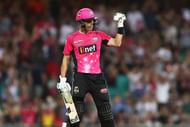 SYDNEY, AUSTRALIA - DECEMBER 27: Johan Botha of the Sixers celebrates after hitting the winning runs during the Big Bash League match between the Sydney Sixers and Perth Scorchers at Sydney Cricket Ground on December 27, 2016 in Sydney, Australia. (Photo by Brendon Thorne/Getty Images)