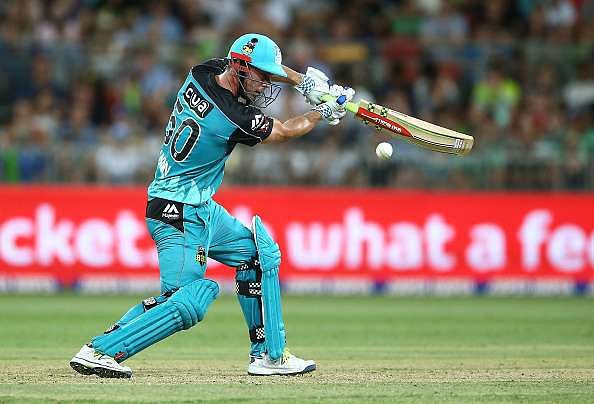 SYDNEY, AUSTRALIA - DECEMBER 28:  Chris Lynn of the Heat bats during the Big Bash League match between the Sydney Thunder and Brisbane Heat at Spotless Stadium on December 28, 2016 in Sydney, Australia.  (Photo by Mark Metcalfe/Getty Images)