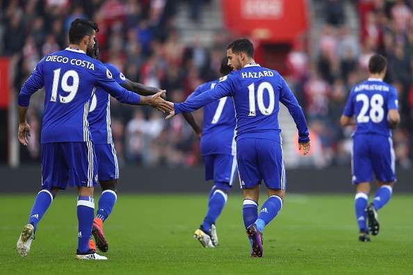 EPL 2016/17: Chelsea stars Eden Hazard and Diego Costa have made a player awards pact