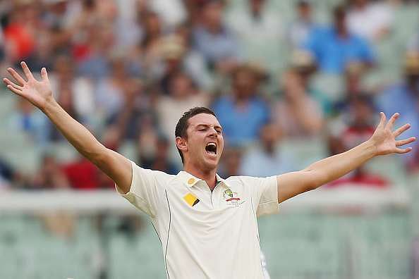 Josh Hazlewood&acirc;€™s bowling action is quite similar to that of Mcgrath