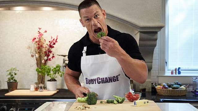John Cena is a former bodybuilder
