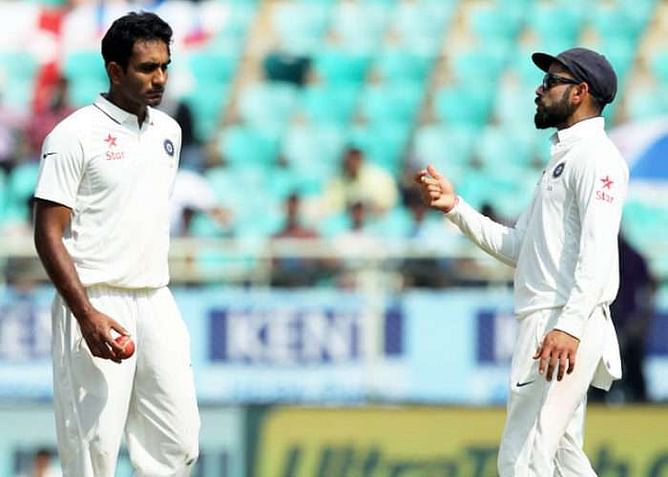 Stats: Virat Kohli and Jayant Yadav break the record for highest 8th wicket partnership for India