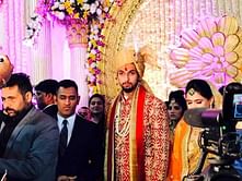 MS Dhoni and Yuvraj Singh attend Ishant Sharma's wedding in Gurgaon