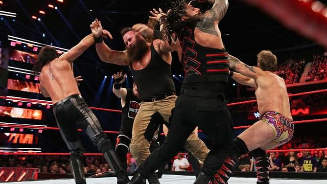 WWE News: Braun Strowman plows through an unlucky fan during Monday Night Raw