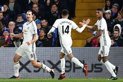 EPL 2016/17: Crystal Palace 1-2 Manchester United: Player Ratings