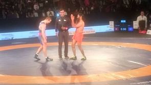 Baba Ramdev wows in friendly wrestling debut, defeats Olympic silver medallist Andrey Stadnik