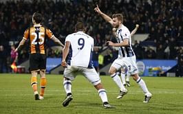 West Brom bounce back to beat Hull 3-1