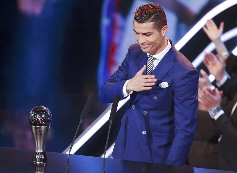 Ronaldo Wins FIFA's Player Of The Year Award