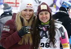 Vonn just happy to be racing again after 13th place