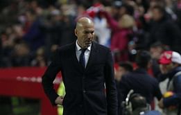 Real coach Zidane stays positive after rare loss