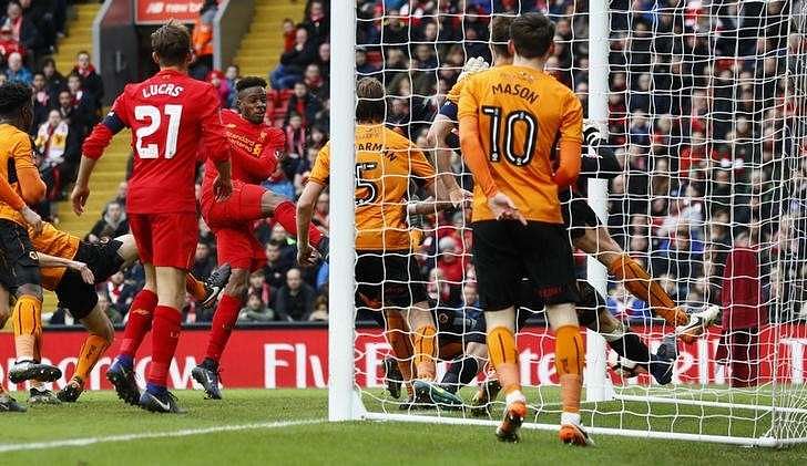 Liverpool suffer shock home defeat by Wolves in FA Cup
