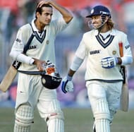 MS Dhoni and Irfan Pathan