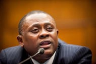 WASHINGTON, DC - JANUARY 12: Forensic pathologist and neuropathologist Dr. Bennet Omalu participates in a briefing sponsored by Rep. Jackie Speier (D-CA) on Capitol Hill on January 12, 2016 in Washington, DC. Dr.Omalu is credited with discovering chronic traumatic encephalopathy, or CTE, in former NFL players. (Photo by Pete Marovich/Getty Images)