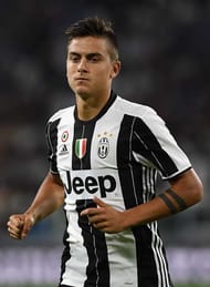 TURIN, ITALY - SEPTEMBER 21: Paulo Dybala of Juventus FC looks on during the Serie A match between Juventus FC and Cagliari Calcio at Juventus Stadium on September 21, 2016 in Turin, Italy. (Photo by Valerio Pennicino/Getty Images)