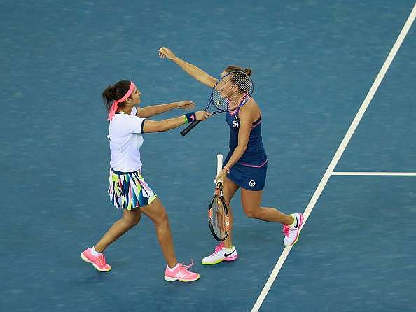 Sania Mirza and Barbora Strycova in finals at Sydney International 2017