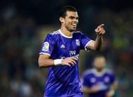 SEVILLE, SPAIN - OCTOBER 15: Pepe of Real Madrid CF celebrates after scoring during the match between Real Betis Balompie and Real Madrid CF as part of La Liga at Benito Villamrin stadium October 15, 2016 in Seville, Spain. (Photo by Aitor Alcalde/Getty Images)