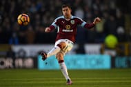 BURNLEY, ENGLAND - NOVEMBER 26: Stephen Ward of Burnley during the Premier League match between Burnley and Manchester City at Turf Moor on November 26, 2016 in Burnley, England. (Photo by Gareth Copley/Getty Images)
