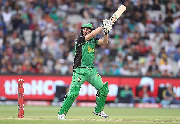 MELBOURNE, AUSTRALIA - JANUARY 01:  David Hussey of the Stars bats during the Big Bash League match between the Melbourne Stars and Melbourne Renegades at Melbourne Cricket Ground on January 1, 2017 in Melbourne, Australia.  (Photo by Scott Barbour/Getty Images)