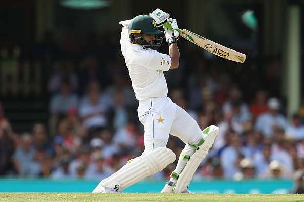 SYDNEY, AUSTRALIA - JANUARY 04:  Azhar Ali of Pakistan bats during day two of the Third Test match between Australia and Pakistan at Sydney Cricket Ground on January 4, 2017 in Sydney, Australia.  (Photo by Mark Kolbe/Getty Images)