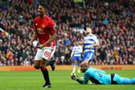 MANCHESTER, ENGLAND - JANUARY 07: Marcus Rashford of Manchester United celebrates after scoring his sides third goal during the Emirates FA Cup third round match between Manchester United and Reading at Old Trafford on January 7, 2017 in Manchester, England. (Photo by Clive Brunskill/Getty Images)