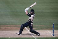 MOUNT MAUNGANUI, NEW ZEALAND - JANUARY 08: Corey Anderson of New Zealand bats during the third Twenty20 International match between New Zealand and Bangladesh at Bay Oval on January 8, 2017 in Mount Maunganui, New Zealand. (Photo by Anthony Au-Yeung/Getty Images)