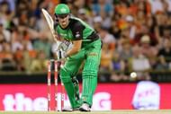 PERTH, AUSTRALIA - JANUARY 14: Marcus Stoinis of the Stars bats during the Big Bash League match between the Perth Scorchers and the Melbourne Stars at WACA on January 14, 2017 in Perth, Australia. (Photo by Will Russell/Getty Images)