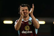 BURNLEY, ENGLAND - JANUARY 14: Joey Barton of Burnley shows appreciation to the fans after the Premier League match between Burnley and Southampton at Turf Moor on January 14, 2017 in Burnley, England. (Photo by Jan Kruger/Getty Images)
