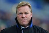 LIVERPOOL, ENGLAND - JANUARY 15: Ronald Koeman, Manager of Everton looks on during the Premier League match between Everton and Manchester City at Goodison Park on January 15, 2017 in Liverpool, England. (Photo by Alex Livesey/Getty Images)