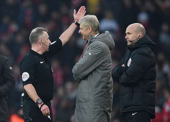 Arsenal boss Wenger tenders apology after being sent off against Burnley