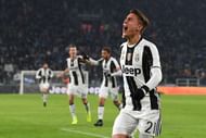TURIN, ITALY - JANUARY 11: Paulo Dybala of FC Juventus celebrates after scoring the opening goal during the TIM Cup match between FC Juventus and Atalanta BC at Juventus Stadium on January 11, 2017 in Turin, Italy. (Photo by Valerio Pennicino/Getty Images)