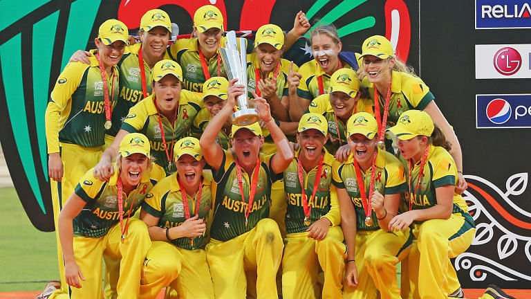 Australia women&#039;s World Cup Champion