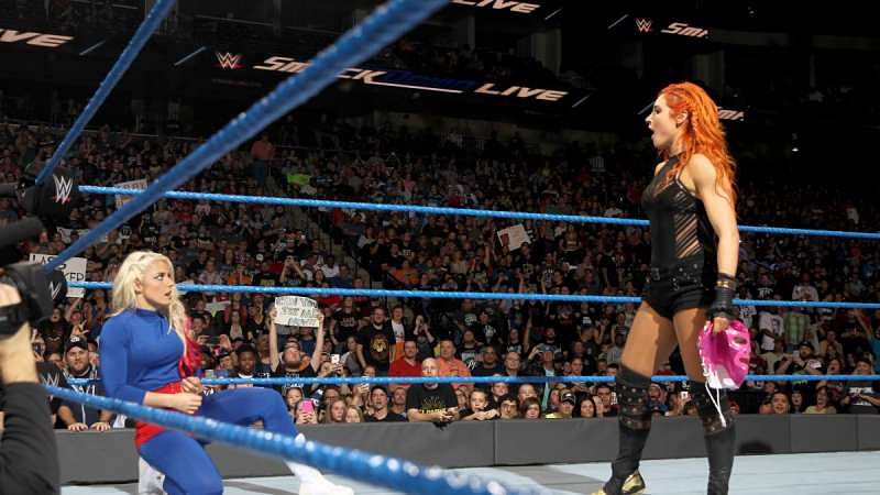 Alexa Bliss vs. Becky Lynch in a Steel Cage match for the Women's Title  announced for next week - Diva Dirt
