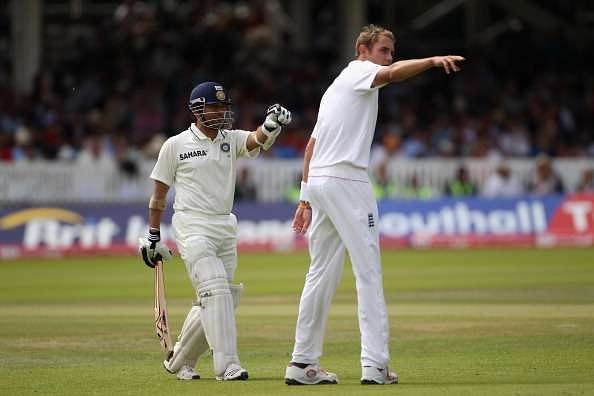 Sachin and Broad have had numerous duels during the former