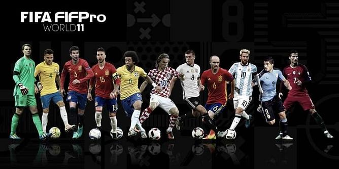 FIFA announce FIFPro World XI of 2016 - with zero Premier League players