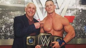 WWE News: WWE nixes plan to have Ric Flair come out and congratulate John Cena after historic win